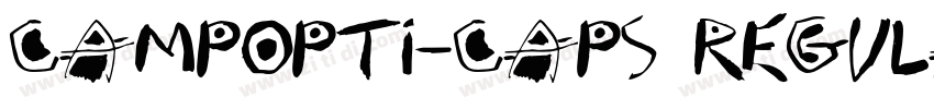 CampOpti-Caps Regula字体转换
